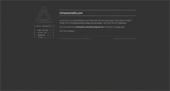 Desktop Screenshot of chrisantonellis.com